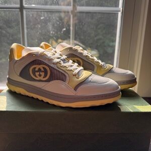 Gucci Women’s MAC80 Yellow White and Grey